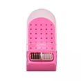 thumbnail image 1 of 5xDurable Portabrocas Para Uñas Salón Ligero Portátil 30 Agujeros Soporte Caso, 1 of 8