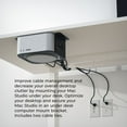thumbnail image 4 of HumanCentric Under Desk Mount Compatible with Mac Studio Mount, Se or Hide Your Mac Studio Under Desk with an Apple Mac Studio Mount, Desk Mounting Stand for Apple Studio Mount, Mac Studio Mount, 4 of 5