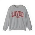thumbnail image 2 of Loved Mama Sweatshirt, Mama Retro Valentine's Day Sweatshirt, Mom Gifts, 2 of 5