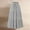 Gray, variant on Long Skirts for Women Summer Flared Skirts For Women Floral Maxi Skirt For Women Comfy Tiered Elastic High Waisted Skirts A Line Flowy Swing Skirt Petite Midi skirt Gray XL