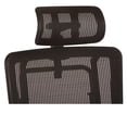 thumbnail image 5 of Office Star Products Vertical Black Mesh Back Chair with Shiny Black Base and Coal Free Flex Fabric with headrest, 5 of 5