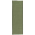 thumbnail image 1 of Colonial Mills Rug PU04R024X120S All-Purpose Mudroom Braided Runner  Moss Green - 2 x 10 ft., 1 of 1