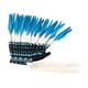 thumbnail image 2 of Tocado de plumas artificiales, accesorio fotográfico, diadema decorativa para fiesta de Halloween Azul 55cmx45cm, 2 of 9