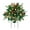 As show, variant on Uutvmp Holiday Planters, Holiday Planter Filler, Lighted Artificial Christmas Urn Filler, Christmas Holiday Planter Filler Outdoor Decor, Xmas Pine Trees with Tripod Stake with 20 LED Lights
