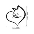 thumbnail image 3 of Animal Themed Reflective Rear Window Sticker Waterproof Car Decoration with Strong Adhesive No Residues Easy Removal Multicolor, 3 of 4