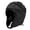 Black, variant on Children Rugby Soft Helmet Football Helmet High Soccer Headgear Cap Headguard