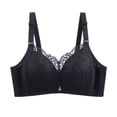 thumbnail image 1 of HongQid Womens Wireless Bras Comfortable Push Up Bra No Underwire Bra Full Support Lift Bralette Everyday Seamless Tshirt Bras, 1 of 2