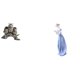 thumbnail image 1 of Figuras de búho de resina, animales artificiales, artesanías, figura de niña, estatua de escritorio, adorno nórdico único, decoración creativa adecuad, 1 of 8