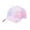 Pink, variant on 3D Printed Baseball Cap For Men And Women Tie Dye Adjustable Snapback Hat Summer Outdoor Sun Unisex