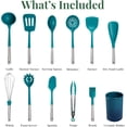 thumbnail image 3 of Larder and Vine 12 Piece Cooking Utensils Set | Nonstick, Non Toxic, BPA Free Silicone, 3 of 7
