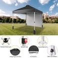 thumbnail image 3 of Yeshouse Instant Canopy Tent with 1 Side Wall - Portable 10x10 Shelter, 3 of 8