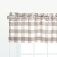 thumbnail image 2 of Franklin Sandstone 100% Cotton Set of 2 Window Valances 15.5" x 72", 2 of 4