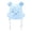 Sky Blue#01, variant on Jinhomg Toddler Bear Ear Bucket Hat Cute Cotton Breathable Baby Sun Hat with Chin Strap and UPF Protection Outdoor Summer Hats 1-3Y,Purple