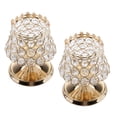 thumbnail image 1 of 2 X Candleholder Candeleros Votive Crystal Globe Romántica Lámpara Photo Prop, 1 of 4