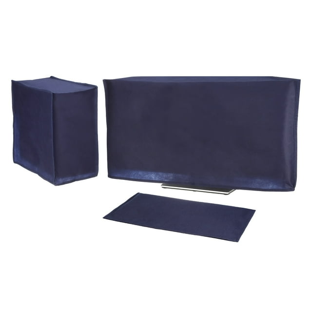 Uxcell 3Pcs 34" Computer Dust Cover Set of Monitor Keyboard Computer Host