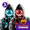 Blue & Red, variant on 2 PACK! Halloween LED Mask, Scary Glow LED Face Light Up Masks with 3 lighting Modes & El Wire for Costume & Cosplay Masquerade Party Adjustable & Eco-Friendly Material for Men Women Kids