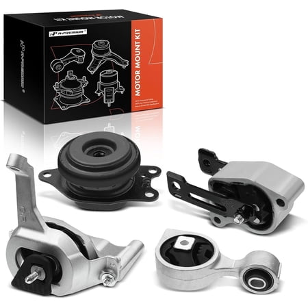 A-Premium 4PCS Engine Motor Mount and Transmission Mount Set Compatible with Nissan Altima 2007 2008 2009 2010 2011 2012, 2.5L, Replace# 11220-JA000 11350-JA00A