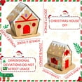 thumbnail image 2 of Christmas Gingerbread House DIY Craft Kit - 2 Pack Party Decor, 2 of 7