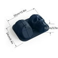 thumbnail image 3 of OAVQHLG3B Cake Mold Skull Mold Extra Large Silicone Skull Cake Mold Haunted Skull Baking Cake Pan for Halloween and Birthday Party, 3 of 9