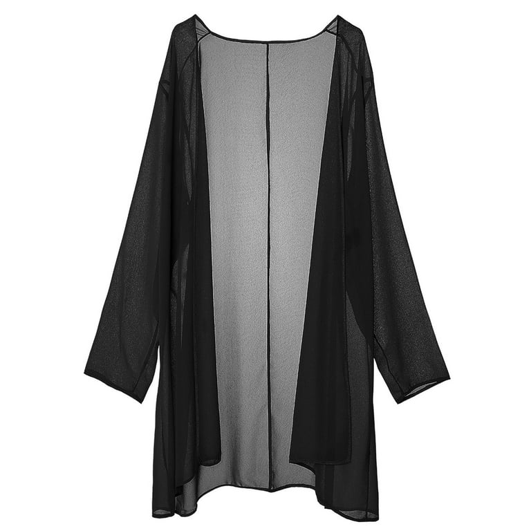 Black sheer jacket for evening dress hot sale