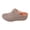 Khaki, variant on Clogs for Women Closed Toe Slip on Mules Othopedic Wedge Sandals Hollow out Comfortable Arch Support Slides Khaki Size 7