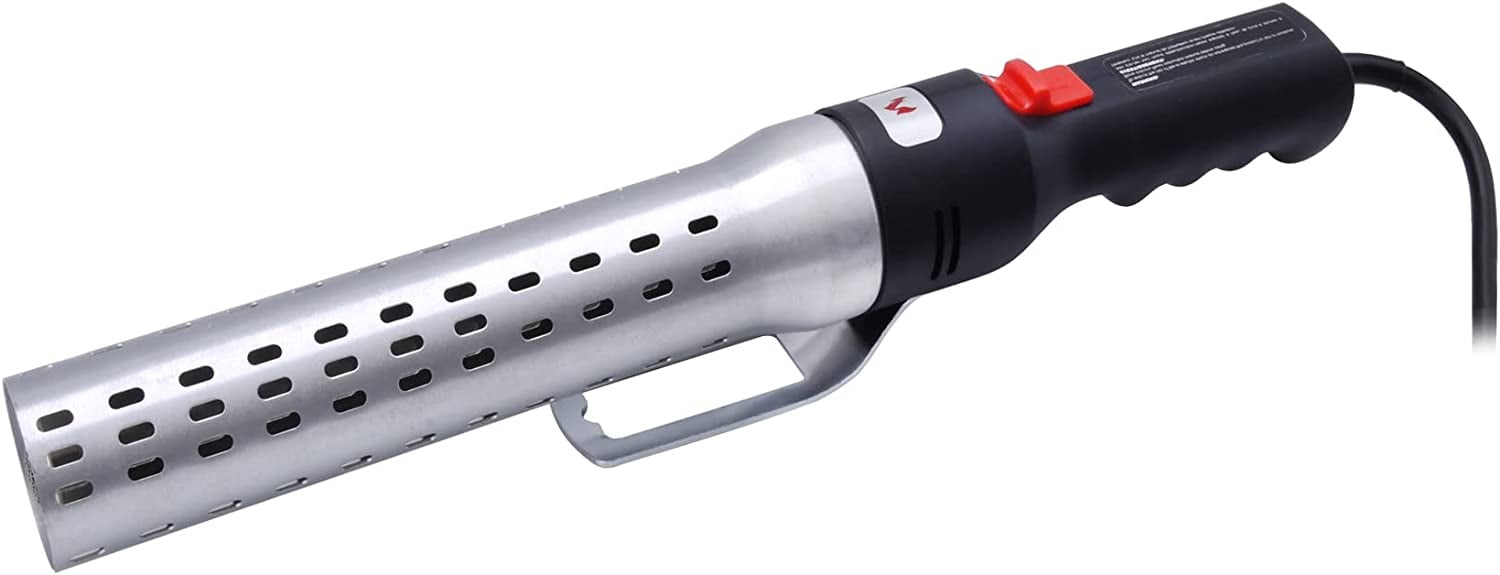 GasSaf Electric Charcoal Fire Starter Quick Lighting Charcoalwith Built