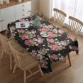 thumbnail image 3 of Pioneer Flower Rectangle Tablecloth 60"x84",Waterproof Polyester Rectangle Table Cloth, Wipeable Spillproof Polyester Tablecloth for Dining, Camping, Indoor and Outdoor, 3 of 5