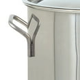 thumbnail image 2 of Bayou Classic 20 Qt Economy Stainless Steel Kettle Stock Pot with Domed Lid, 2 of 6