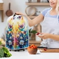thumbnail image 3 of HELLHERO Lightweight 15.94"H x 9.45"L x 7.28"W Kitchen Accessories Elastic There is only one dust cover Mixer Blender Cover for Home Kitchen Indoor, 3 of 6