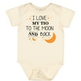 thumbnail image 3 of Inktastic I Love My Tio to the Moon and Back Boys or Girls Baby Bodysuit, 3 of 5