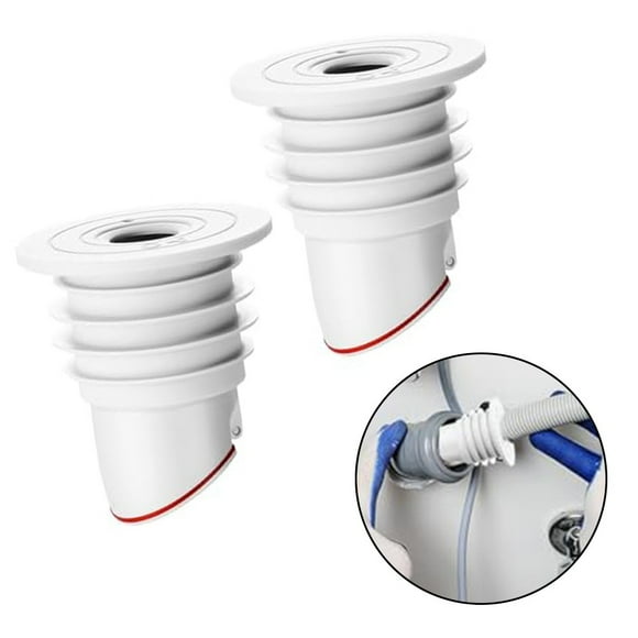 MYG 2 Pack Drain Pipe Seal Silicone Floor Drain Plug Deodorant Sewer Pipe Seal