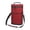 Red, variant on Insulated Wine Bag with Regulable Shoulder Strap and Removable Divider Durability Oxfords Coolers for Outdoor Picnics