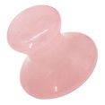thumbnail image 4 of ColoMX Masajeador facial de cuarzo rosa con forma de hongo, masajeador de jade Gua Sha, herramienta Gua Sha para el cuidado de los ojos y la piel, para uso en spas y salones de belleza en casa., 4 of 7