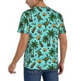 thumbnail image 2 of KLL Pineapple Sea Turtle for Men's Baseball Shirts,Short Sleeve Casual Shirts Button Down Shirt for Men Beach Summer Wedding Shirt-4X-Large, 2 of 7