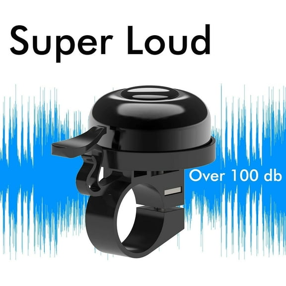 Triani 2 pack Bike Bell, Upgraded Bicycle Bell, Bike Ringer Bell for Kids and Adults, Loud Long Crisp Clear Sound, Cycling Ringing Bike Horn