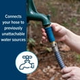 thumbnail image 5 of Camco Water Bandit - Water Hose Faucet Connector - 3.25-inches, Blue, Silicone Polymer (22484), 5 of 7