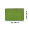 thumbnail image 3 of Faux Grass Doormat under $5! kkbbma PVC Grass Doormat for Entryway, Fake Turf Scraping Mat for Mud and Dirt, Indoor Outdoor Welcome Mat for Home and Garage, 3 of 6