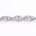 thumbnail image 2 of 1Roll 304 Stainless Steel Rope Chains with Spool Soldered Stainless Steel Color 2.5x2x0.3mm about 32.8 Feet(10m)/roll, 2 of 4