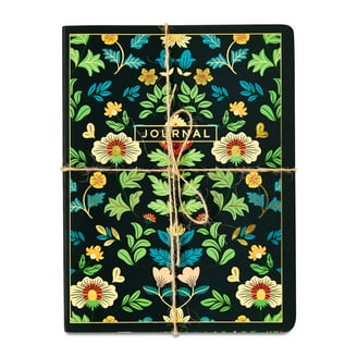 パタパタジャーナル Pen + Gear Top-Bound Spiral Journal, Butterfly, 400 Lined Pages, 4