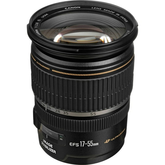 Canon EF-S 17-55mm f/2.8 IS USM Lens for Canon DSLR Cameras [Standard Packaging]