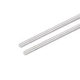 thumbnail image 1 of Unique Bargains 304 Stainless Steel Round Rods 6mm x 450mm for DIY Craft, 2 Pack, 1 of 6