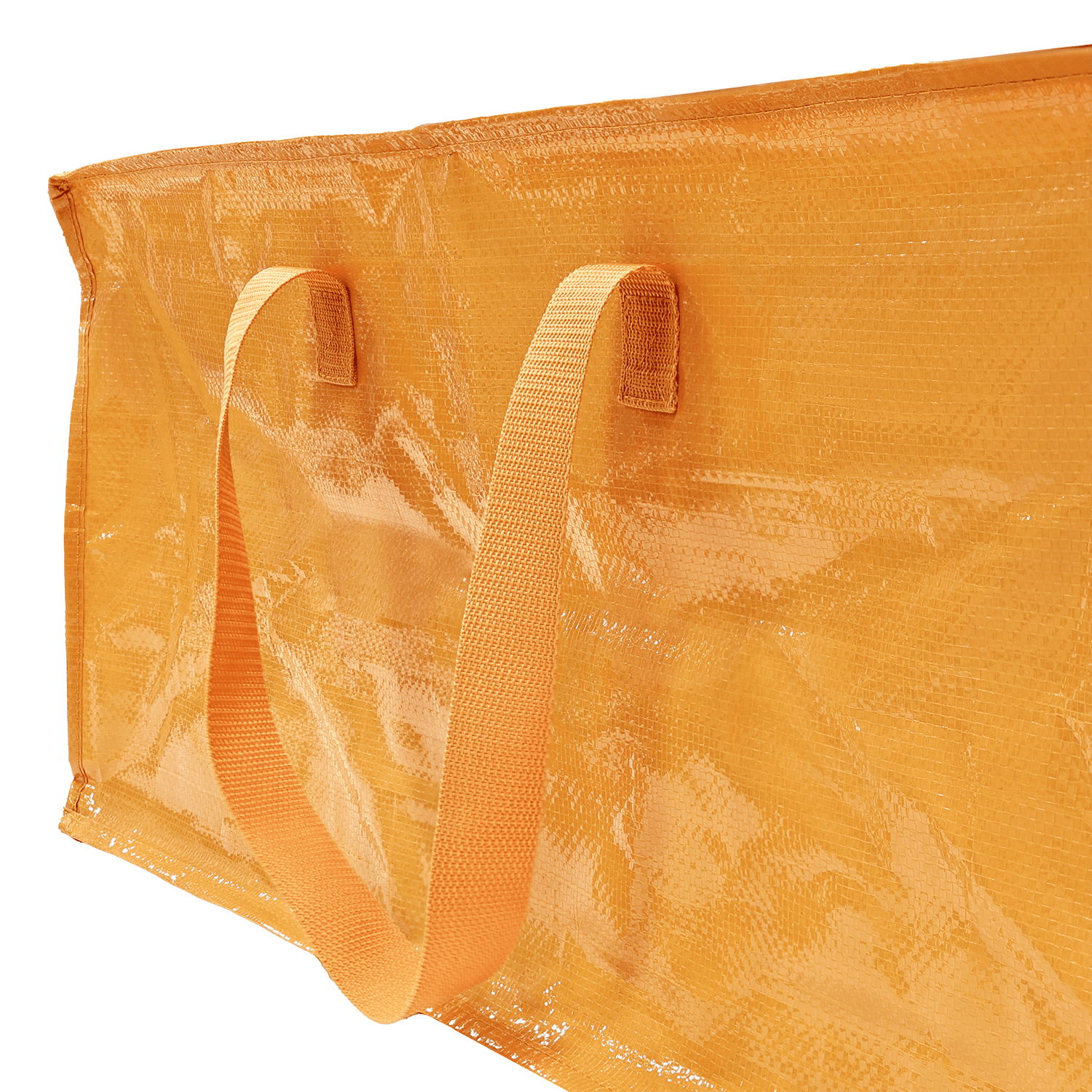 Mainstays Heavy Duty 20 Gallon Orange Storage and Moving Bag with Dual Handles and Backpack Straps