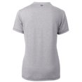 thumbnail image 3 of Women's Cutter & Buck Heather Gray Grambling Tigers Forge Blade V-Neck Top, 3 of 3
