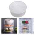 thumbnail image 4 of Caja apilable para almacenar alimentos en la cocina, ideal para guardar sobras y conservas. Aislamiento térmico. Cubierta de rejilla alta hueca, 4 of 7