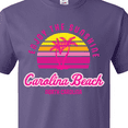 thumbnail image 4 of Inktastic Summer Enjoy the Sunshine Carolina Beach North Carolina Pink T-Shirt, 4 of 5