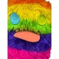 thumbnail image 3 of 17" Fuggler Bigg Fugg Oogah Boogah (Rainbow Stripe) Funny Ugly Monsters Plush Weird Alternative Plush Human-like teeth, Large and in Charge, 3 of 4