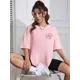 thumbnail image 4 of Playera Manga Corta Mujers Melody Oversized Adorable T-shirt, 4 of 8