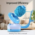 thumbnail image 2 of Electric Yarn Winder for Crocheting, Yarn Ball Winder, Large Automatic Electric YarnWinder, with Spring Stepless Speed YarnWinder, for Knitting Enthusiast Automatic Wool Spinner, 2 of 9