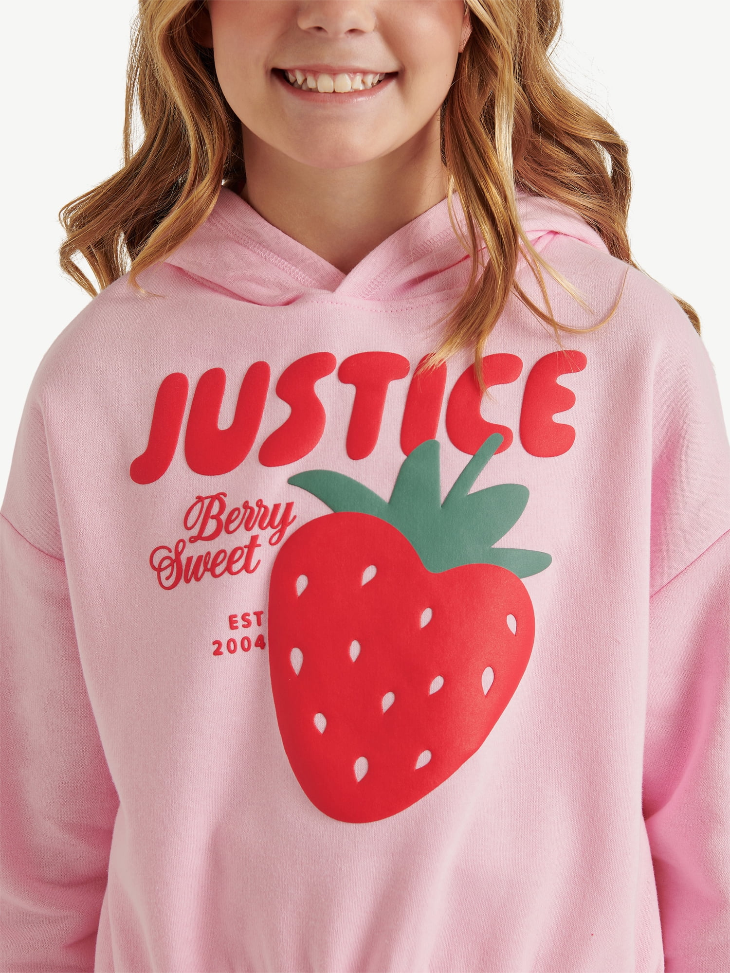 Justice Girl's Fleece Hoodie, Sizes XS - XLP