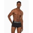 thumbnail image 2 of Calvin Klein Intense Power Microfiber Stretch Low Rise Trunk 3 - Pack, Black, XS, 2 of 5